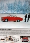 Preview: Wartburg 1000 Modellprogramm 1965 "Mit neuem Chassis" Automobilprospekt (6548)